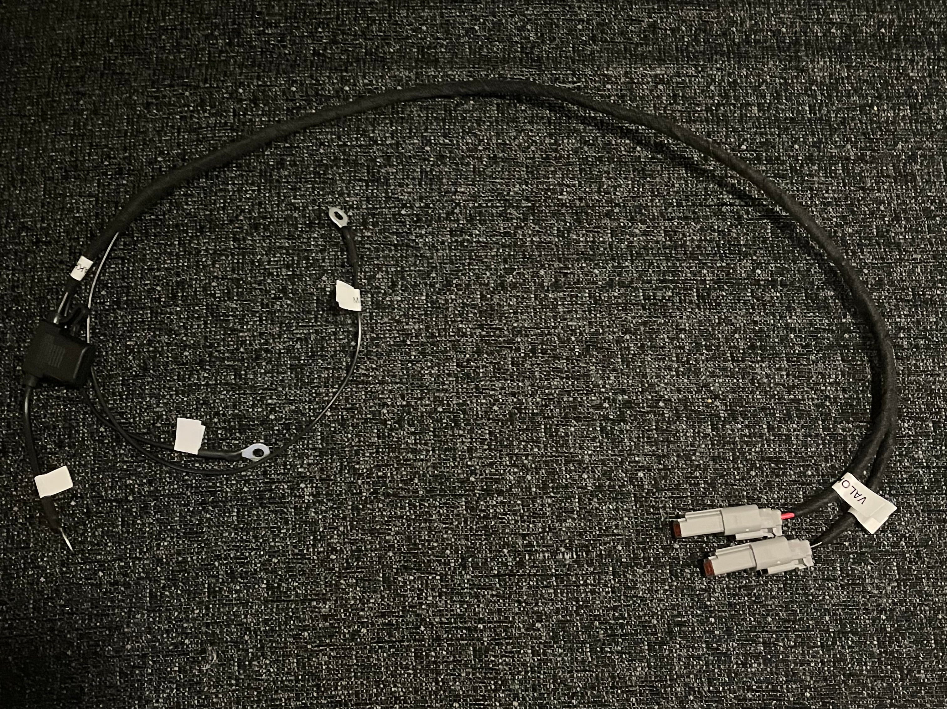 Johtosarja lisävalolle