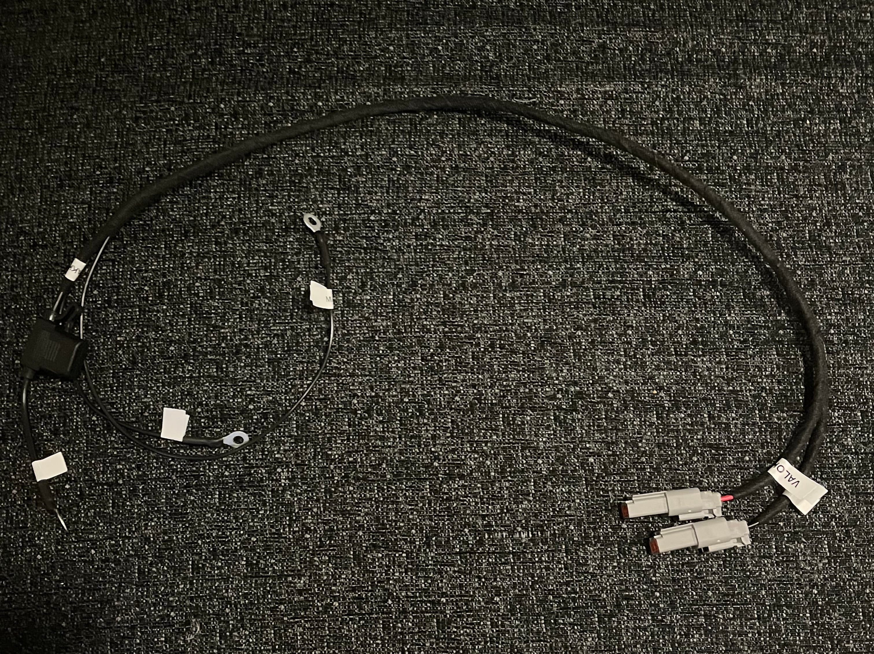 Johtosarja lisävalolle